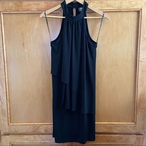 Vince Camuto halter neck little black dress LBD